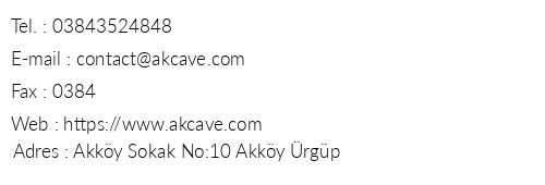Akcave Suites & Resort telefon numaralar, faks, e-mail, posta adresi ve iletiim bilgileri